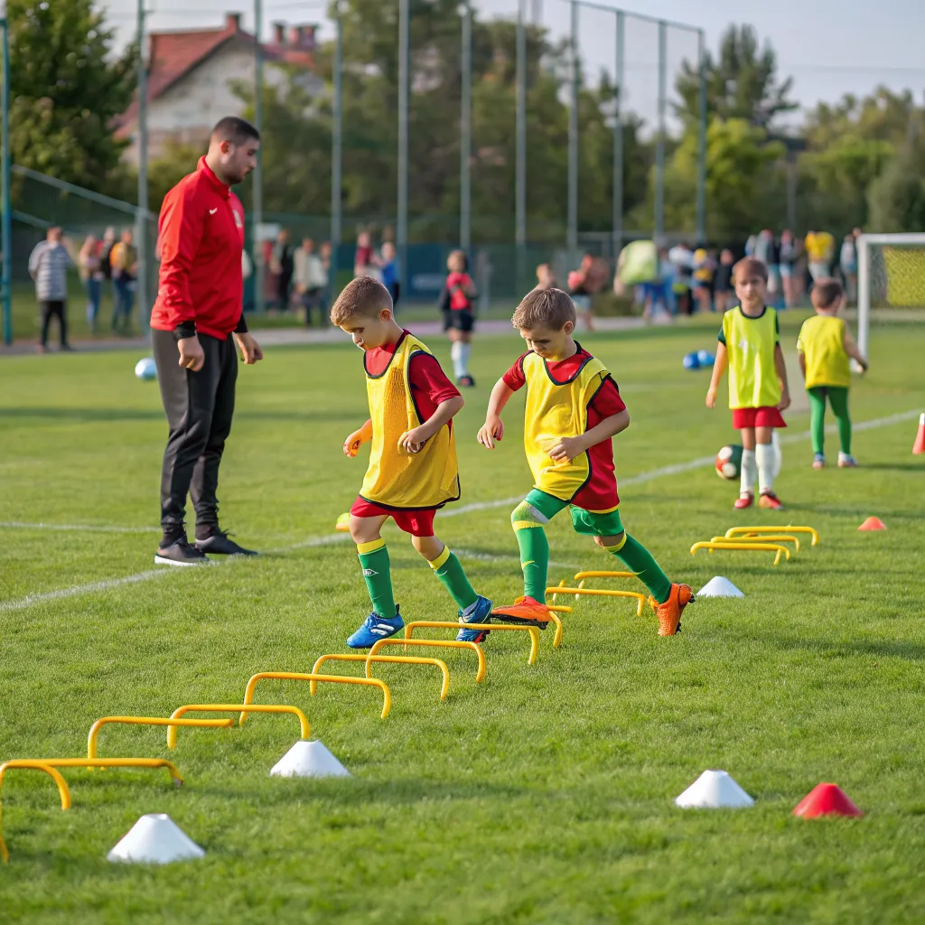 Keronvexia çocuk futbol antrenmanı